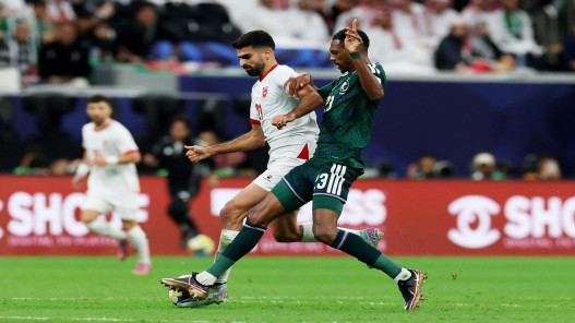 عاجل.. انتهاء الشوط الأول بين الأردن والسعودية بدون أهداف في نصف نهائي كأس العرب 2025