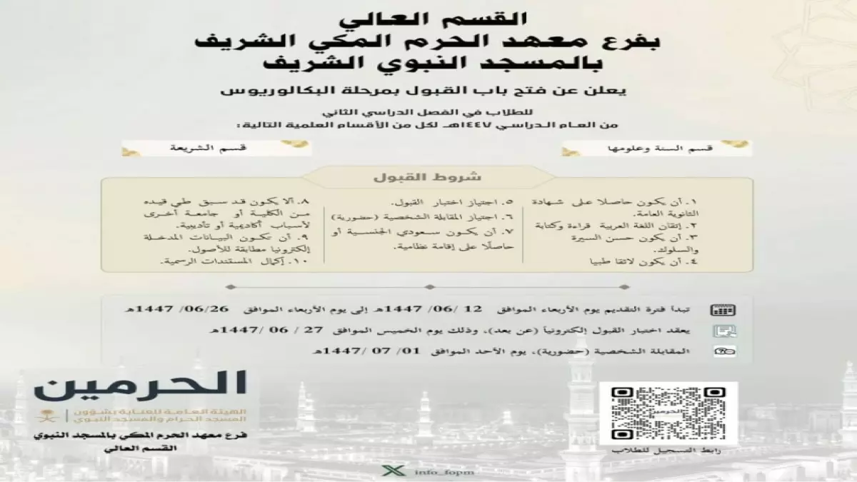 عاجل.. عاجل: إنذار أحمر يوقف الدراسة في معهد المسجد النبوي – أمطار غزيرة تضرب المدينة المنورة!