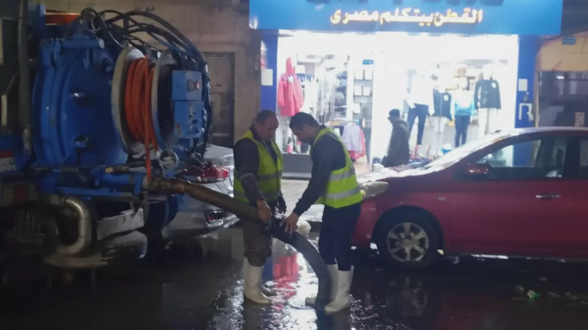 عاجل.. عاجل: القاهرة تغرق! فرق الطوارئ تسابق الزمن لإنقاذ العاصمة من كارثة الأمطار – شاهد المناطق المهددة!