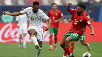 عاجل.. صادم: البركاوي يطيح بالأخضر ويهدي المغرب الصدارة التاريخية في كأس العرب!