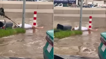 عاجل.. مأساة جدة: لحظات مرعبة تكشف خطر عمود الإنارة القاتل… فيديو صادم يوثق النهاية المؤلمة!