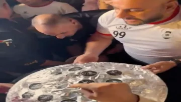 عاجل.. عاجل: النشامى يحتفلون بالمنسف في سوق واقف قبل ساعات من المعركة التاريخية مع السعودية!