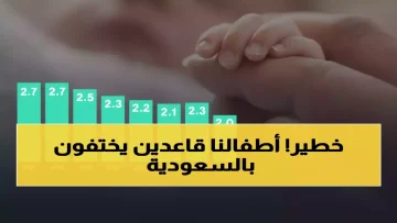 عاجل.. عاجل: انهيار ديموغرافي مدوي بالسعودية… معدل الإنجاب ينحدر لـ1.9 طفل – هل تدخل المملكة عصر الشيخوخة؟