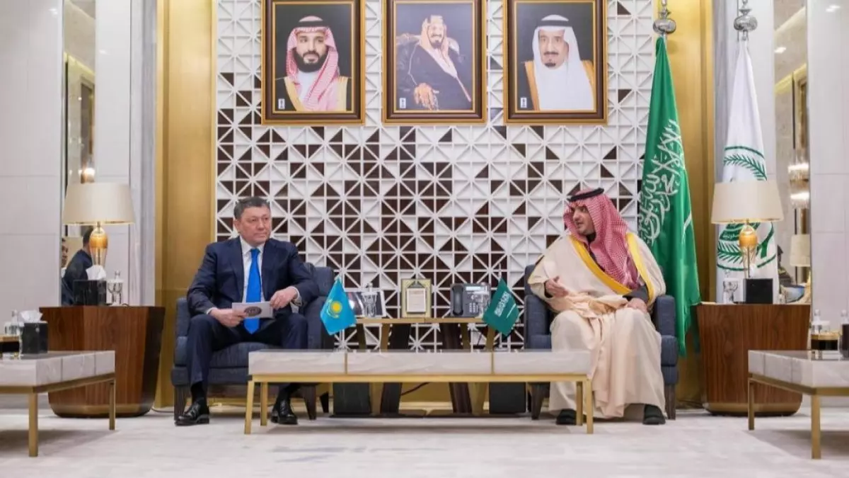 عاجل.. عاجل: تحالف أمني استراتيجي.. السعودية وكازاخستان تتفقان على خطة أمنية مشتركة لمكافحة المخدرات والجريمة!