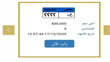 عاجل.. عاجل: معركة المليون تشتعل! لوحة سيارة «2222» تقترب من الرقم المستحيل – النهاية غداً!