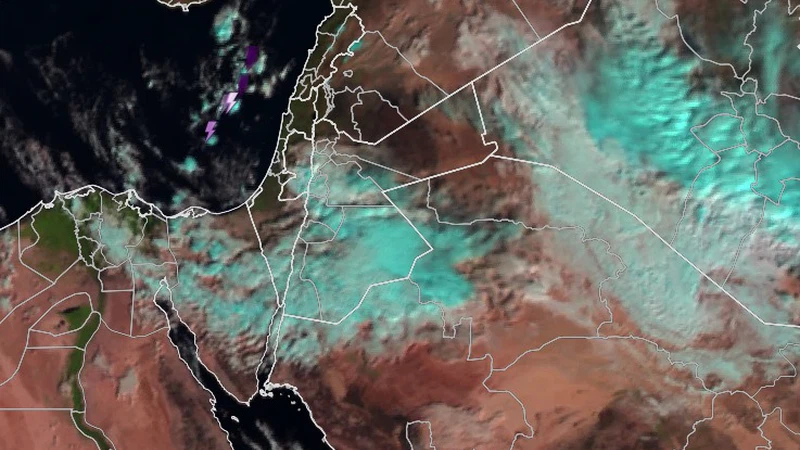عاجل.. جنوب الأردن يشهد استمرار الأمطار والزخات الثلجية