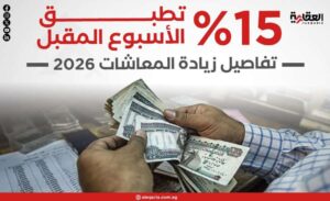 %15 تطبق الأسبوع المقبل.. تفاصيل زيادة المعاشات 2026