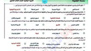 200 سؤال بالاجابات في التربية الوطنية لطلاب الثانوية العامة.. مع السبورة درجات النجاح في جيبك