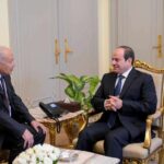الرئيس السيسي يستقبل أحمد أبو الغيط أمين عام جامعة الدول العربية