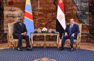 الرئيس السيسي يستقبل رئيس جمهورية الكونغو الديمقراطية