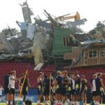 انهيار جزء من مدرج ملعب تدريب منتخب السويد في كأس 2026