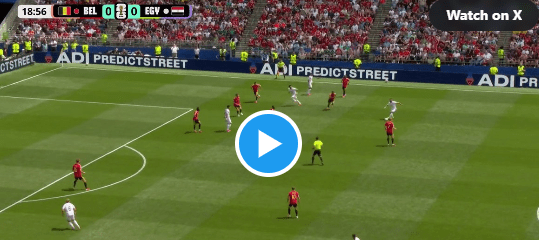بث مباشر لمباراة مصر وبلجيكا بدون تقطيع ولينك سريع 1 – 0