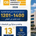 جامعة العاصمة تحافظ على موقعها في تصنيف QS WUR 2026