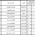 جدول ثانوية عامة 2026.. انطلاق ماراثون الامتحانات غدًا بمادتي التربية الدينية والوطنية