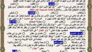 خلاصة الخلاصة في التربية الاسلامية للثانوية العامة.. 10 ورقات الدرجات النهائية في جيبك