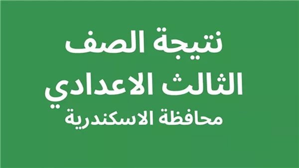 رابط نتيجة إعدادية الإسكندرية 2026.. استعلم فور ظهورها برقم الجلوس