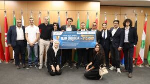 طلاب الأكاديمية العربية للعلوم والتكنولوجيا يحصدون الجائزة الكبرى في مسابقة “Power The Community 2026” العالمية