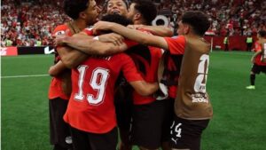 منتخب مصر يتعادل مع إيران 1-1 في شوط أول مثير بكأس العالم 2026.. شاهد الأهداف