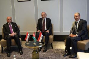 وزراء خارجية مصر والأردن والعراق يعقدون اجتماعا لآلية التعاون الثلاثي