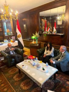 وزير الاستثمار يبحث مع شركة “بلاديس” البريطانية خطط التوسع وزيادة الصادرات من مصر