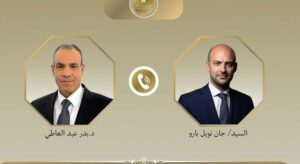 وزير الخارجية ونظيره الفرنسي يبحثان هاتفيا العلاقات الثنائية وتطورات الأوضاع الإقليمية