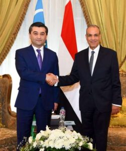 وزير الخارجية يقود جلسة مباحثات موسعة بين مصر وأوزبكستان