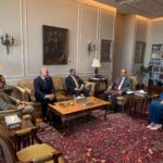 وزير الخارجية يلتقي رئيس المصرف العربي للتنمية الاقتصادية فـي أفريقيا