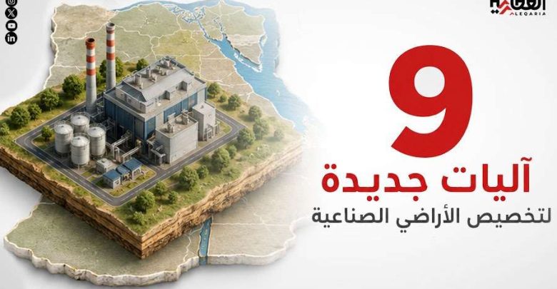 9 آليات جديدة لتخصيص الأراضي الصناعية
