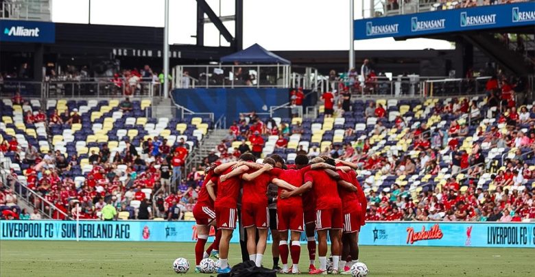 إصابة لاعب ليفربول في مبارة ودية أمام سندرلاند