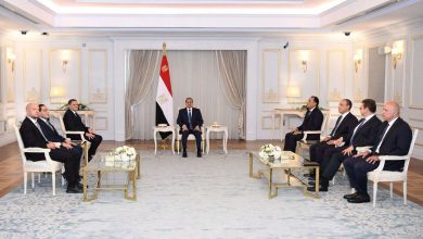 الرئيس السيسي خلال لقائه مع الدبيبة: نحرص على استقرار وازدهار ليبيا وضمان وحدة وسلامة أراضيها