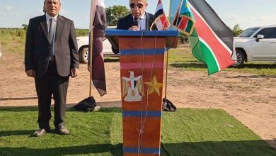 السفير المصري يفتتح محطة للمياه الجوفية في جنوب السودان