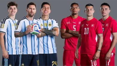 القنوات الناقلة لمباراة الأرجنتين وسويسرا اليوم في كأس العالم