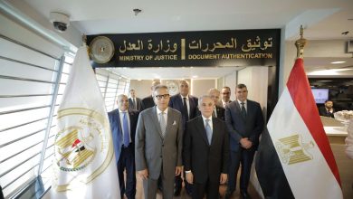 بالتعاون مع وزارة العدل.. البنك الأهلي المصري يفتتح أول مكتب شهر عقاري داخل فرع التسعين بالتجمع الخامس
