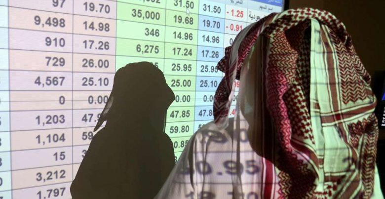 تراجع البورصات الخليجية والمؤشر السعودي يسجل أكبر هبوط في 3 أشهر