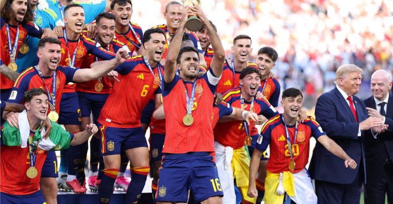 رجل مباراة إسبانيا والأرجنتين في نهائي كأس العالم 2026
