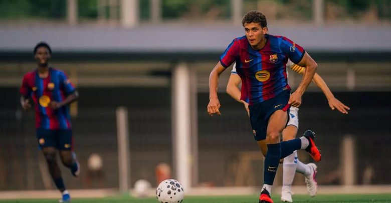 ردود أفعال جماهير برشلونة على هدف حمزة عبد الكريم أمام يوروبا: العالم غير مستعد