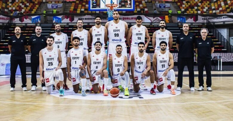 موعد مباراة مصر وأوغندا اليوم في تصفيات كأس العالم لكرة السلة 2027