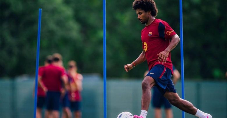 موقف كريم أديمي من المشاركة في أولى وديات برشلونة أمام سي إي أوروبا