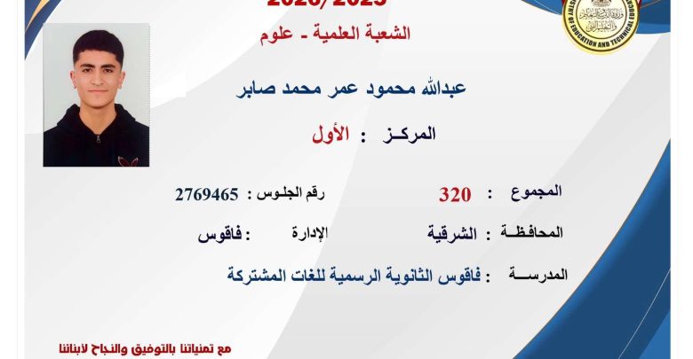 نتيجة الثانوية العامة 2026.. تحرك برلماني بشأن نتائج لجنة فاقوس في الشرقية التي تضم الأول على الجمهورية