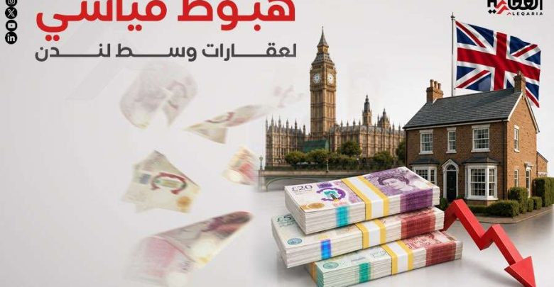 هبوط قياسي لعقارات وسط لندن