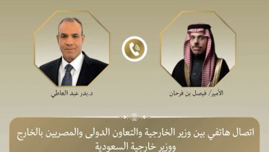 وزير الخارجية يبحث مع نظيره السعودي مستجدات الأوضاع الإقليمية وجهود خفض التصعيد في المنطقة