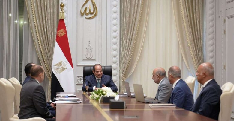 45% طاقة متجددة بحلول 2028.. الرئيس السيسي يوجه بتسريع مشروعات التحول الأخضر