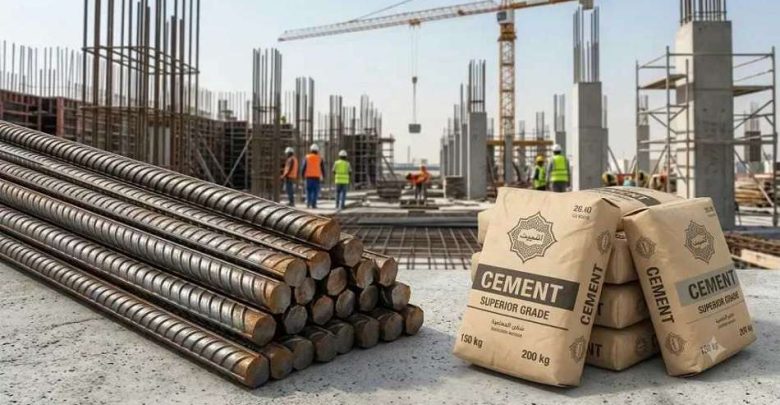أسعار الحديد والأسمنت اليوم السبت 15 أغسطس 2026