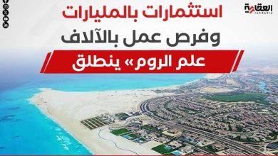 استثمارات بالمليارات وفرص عمل بالآلاف.. «علم الروم» ينطلق