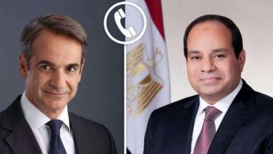 الرئيس السيسي لرئيس وزراء اليونان: مصر مستعدة لتقديم مختلف أوجه الدعم لمساندتكم في احتواء الحرائق