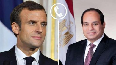 الرئيس السيسي يعزي نظيره الفرنسي في ضحايا الحرائق