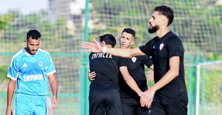 الزمالك يفوز على أورانج برباعية في ثاني ودياته