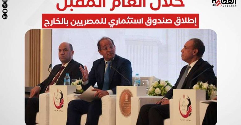 خلال العام المقبل.. إطلاق صندوق استثماري للمصريين بالخارج