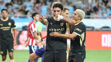 رجل مباراة مانشستر سيتي وأتلتيكو مدريد الودية