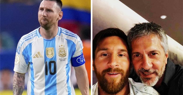 رونالدو يتعاطف مع ميسي في رثاء والده